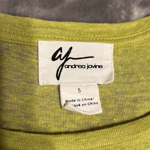 ANDREA Jovine tshirt. Small. Green - Picture 5 of 7